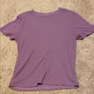 active usa cropped shirt size large
